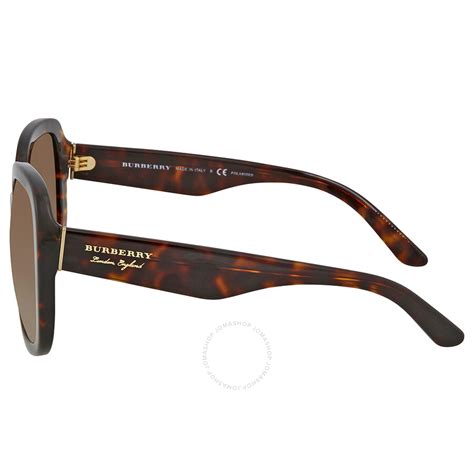 burberry 0be4259 3002t5|Burberry Polarized Brown Gradient Sunglasses BE4259.